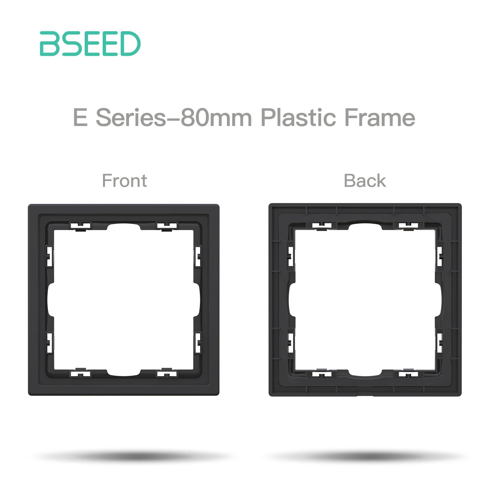 BSEED Zigbee Smart Electric Water Gas Boiler Floor Heating Thermostat Large Panels EU/FR Socket Modules Plastic Frames DIY Parts