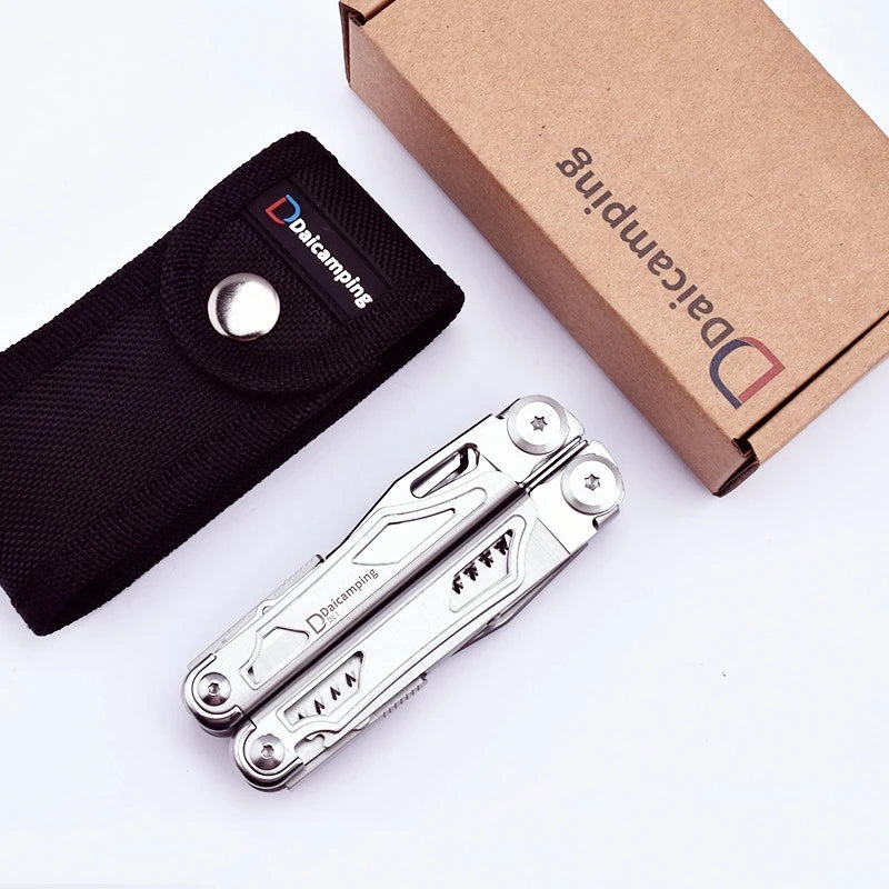 Daicamping  DL1 DL10 Clip Multifunctional DEC Clamp Folding Knife Tools Multitools Cable Camping Gear Multi Pliers Multi-tool
