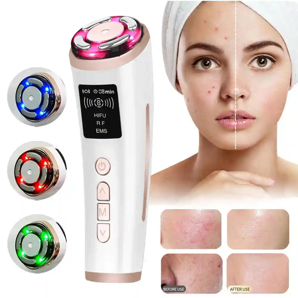 Hifu Face Lifting Machine with EMS Technology - Professional Skin Tightening Eye Massage Instrument Tidesmit