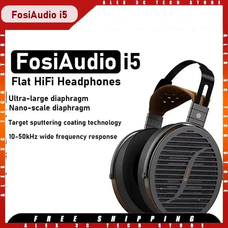 Tidesmit I5 Open Back HiFi Headphones - Professional Studio Monitor Tidesmit
