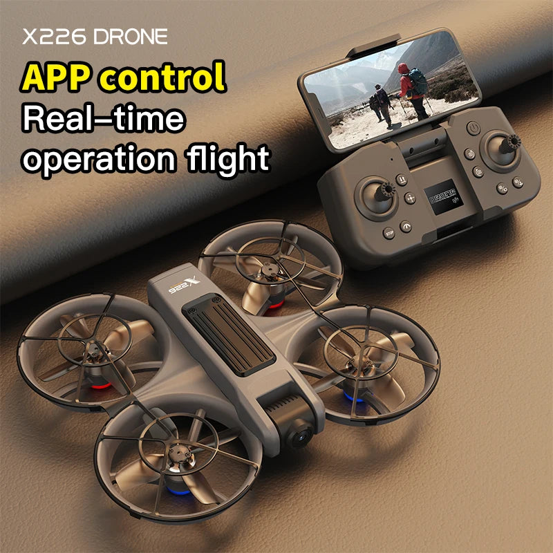 4K Camera Drone with Obstacle Avoidance and Dual Screen Remote Control Tidesmit