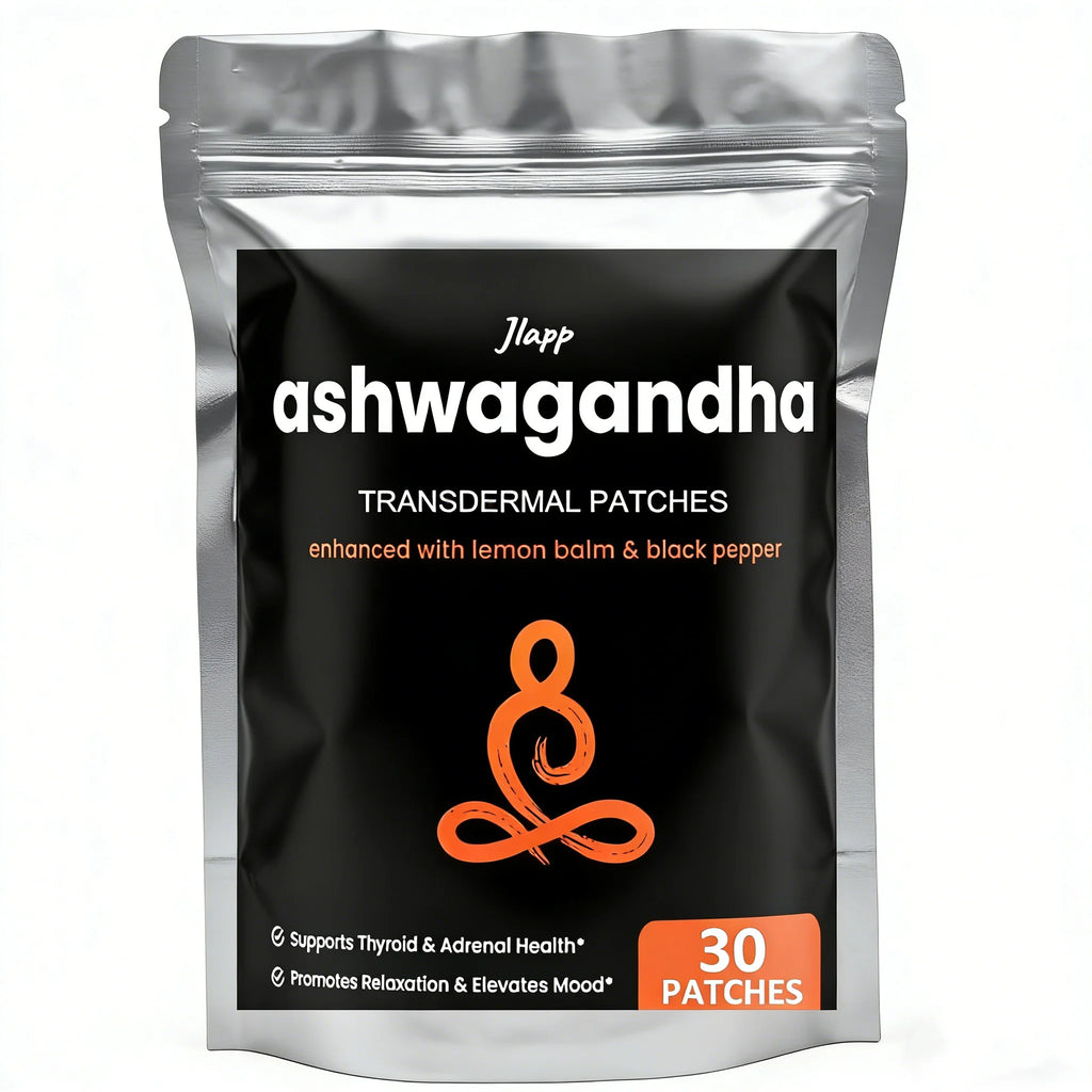 Ashwagandha Transdermal Patches Natural Energy, Performance & Mood Support 30 Patches
