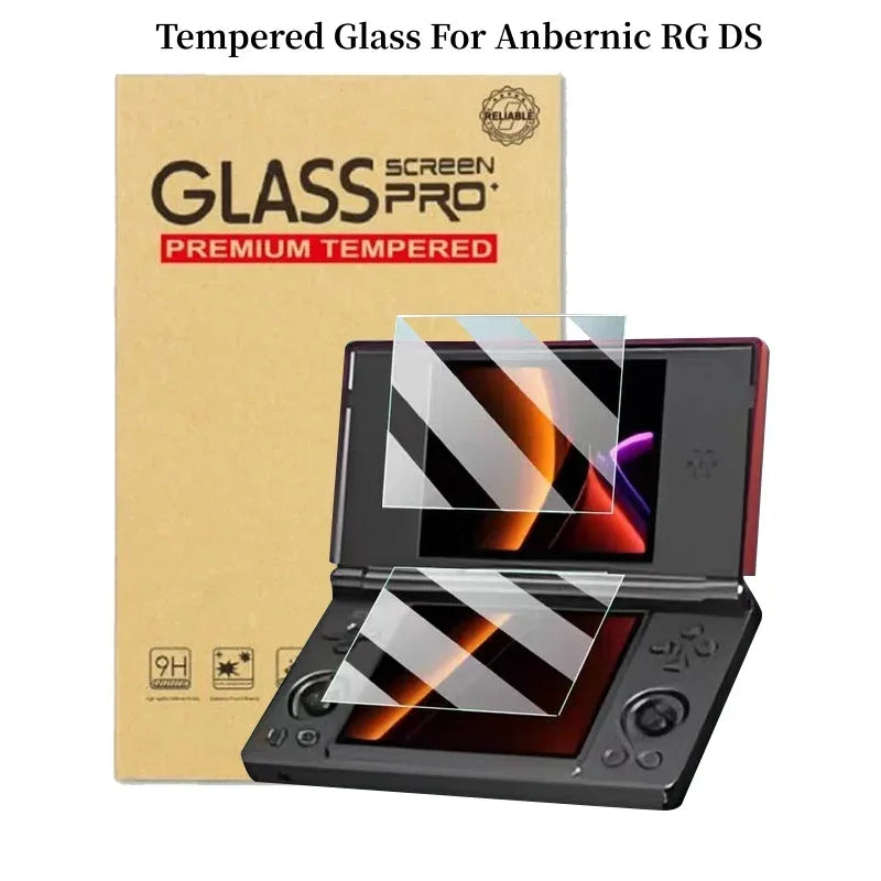 Anbernic RG DS Screen Protector | 9H Hardened Tempered Glass Tidesmit