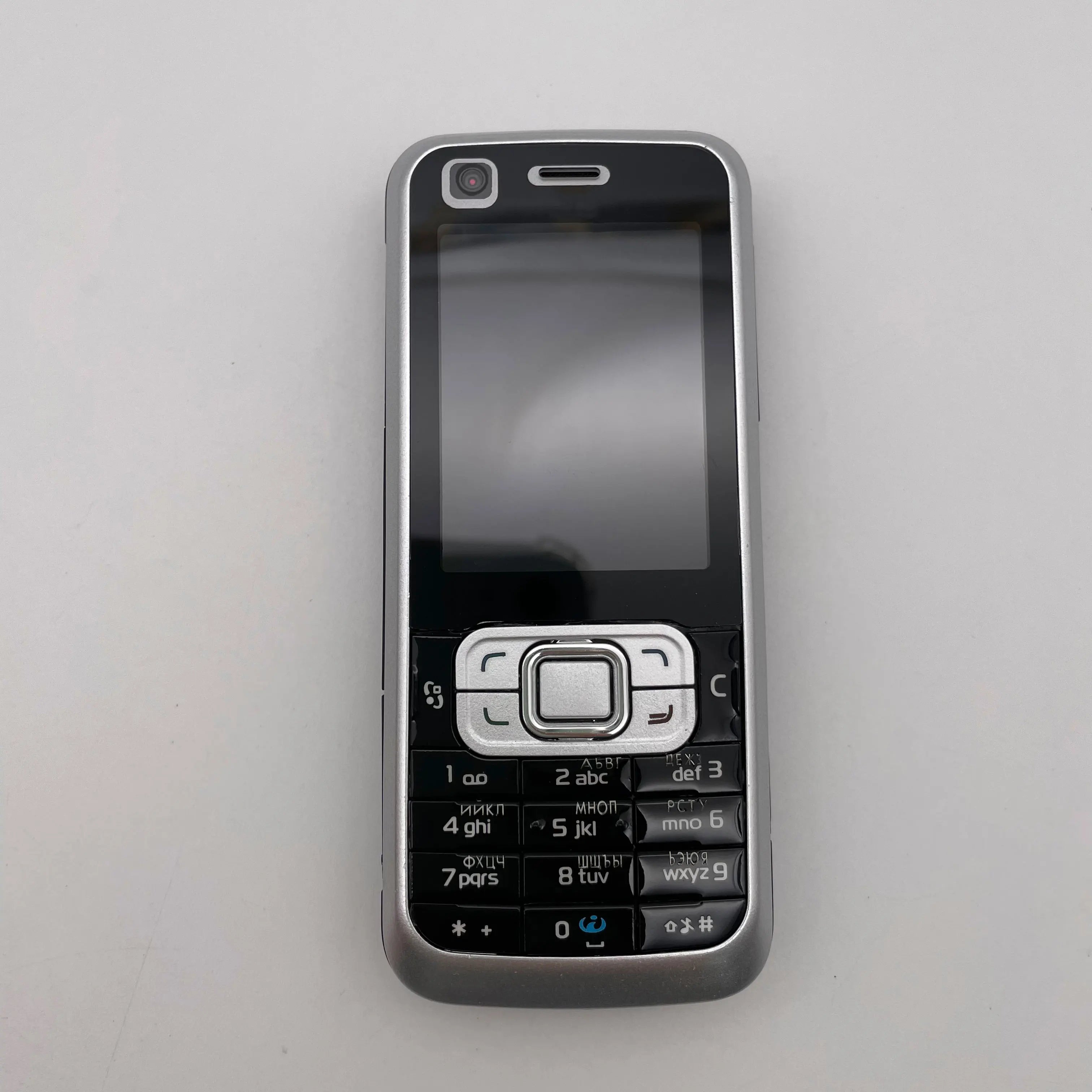 Original Unlocked 6120C 6120 classic Single Sim GSM 900/1800 2G/3G  Mobile Phone Russian Arabic  Keyboard Made in Finland