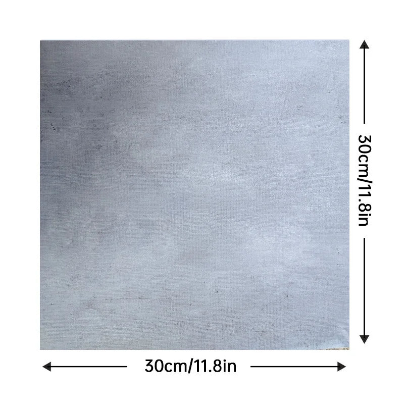 Marble-effect backsplash tile, cool blue-gray concrete look