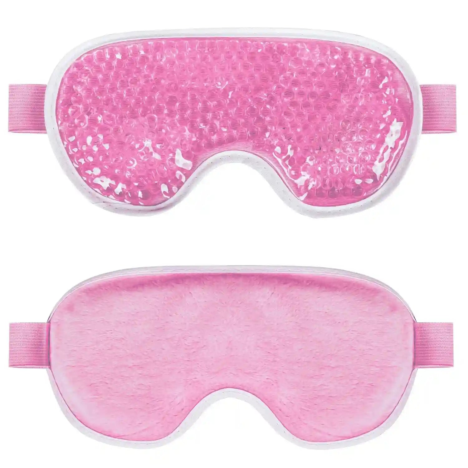 Reusable Cooling Eye Mask for Puffy Eyes and Migraine Relief Eye Massage Instrument 1Pcs Pink Tidesmit