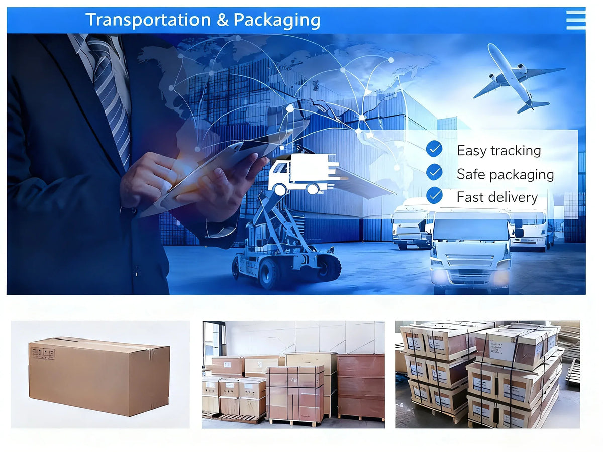 Industrial inkjet date and batch coding machine shown on a packaging logistics banner