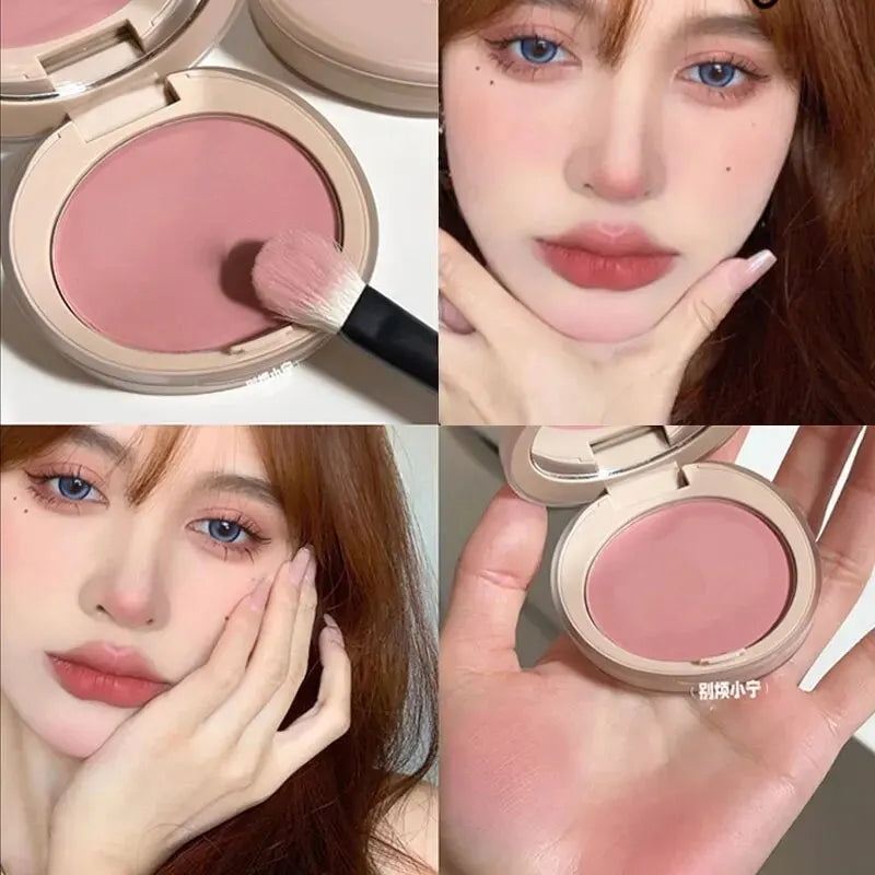 Tidesmit HERORANGEHR526 monochromatic blush shade swatch for long-lasting waterproof face makeup