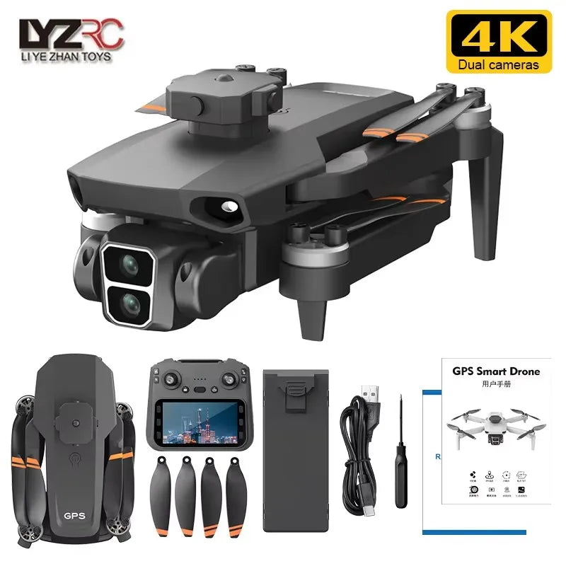 4K GPS Camera Drone with Obstacle Avoidance and EIS - L106-1 Tidesmit