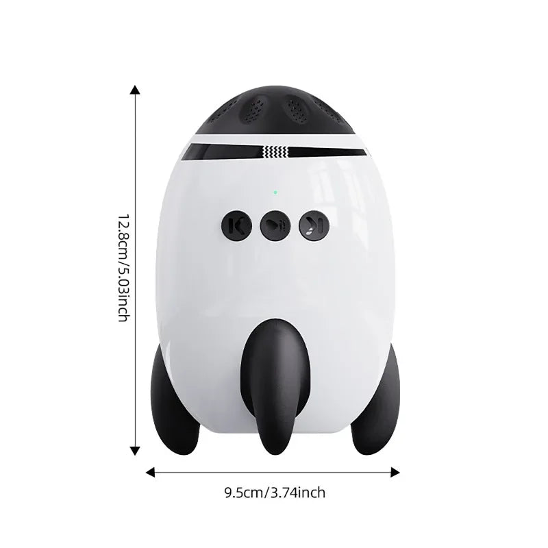 Portable Baby Sound Machine Baby Soothing Natural Sounds Bluetooth White Noise Lightweight Portable Baby Calming Device