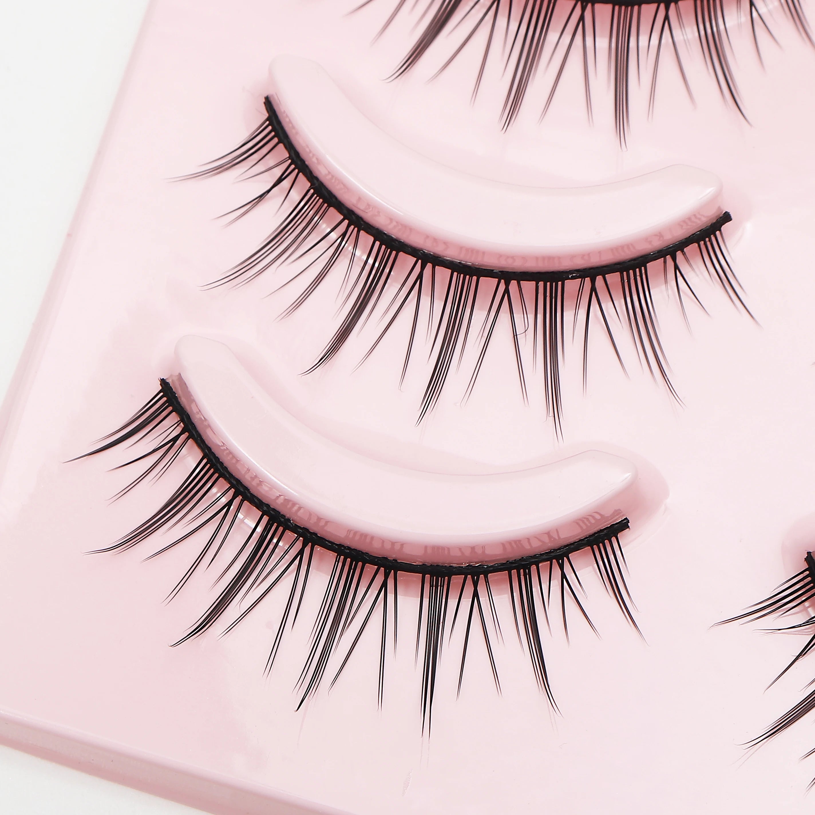Anime Manga False Eyelashes - Natural Wispy Faux Lashes - 5 Pairs Set False Eyelashes Tidesmit