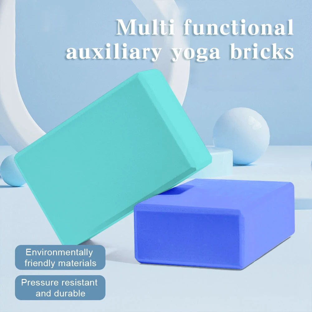 120g High Density Yoga Foam Blocks & Pilates Training Exercise Fitness Sliding Mat Pillow Cushion For Yoga Pilates & Meditation
