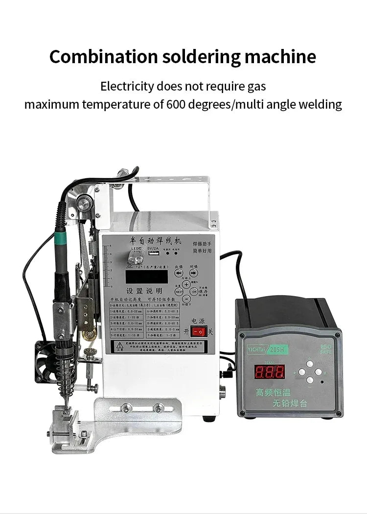 Semi Automatic Soldering Station 200W Electric Pedal Welder Tidesmit