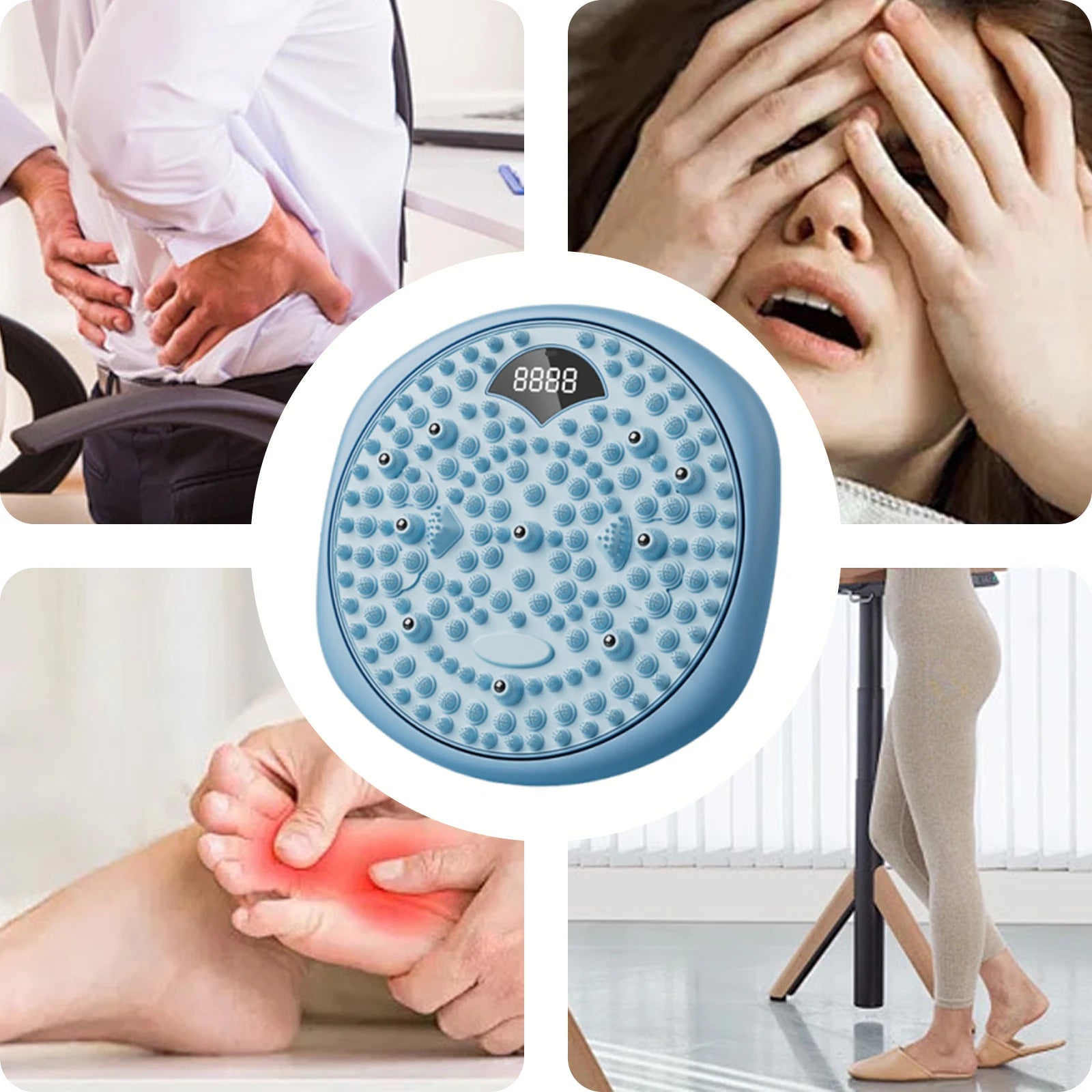 Waist Twisting Disc with Magnetic Foot Massage - Tidesmit Body Shaping Body Shaping Massage Equipment Tidesmit