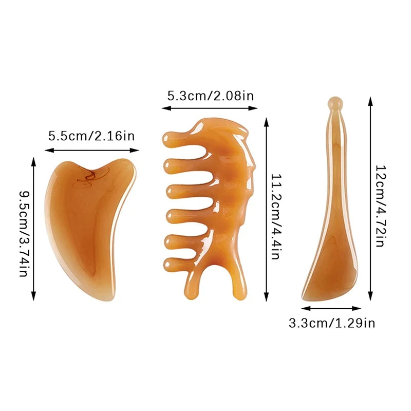 Gua Sha Massage Tool for Face & Body Sculpting | Tidesmit Body Shaping Massage Equipment Tidesmit