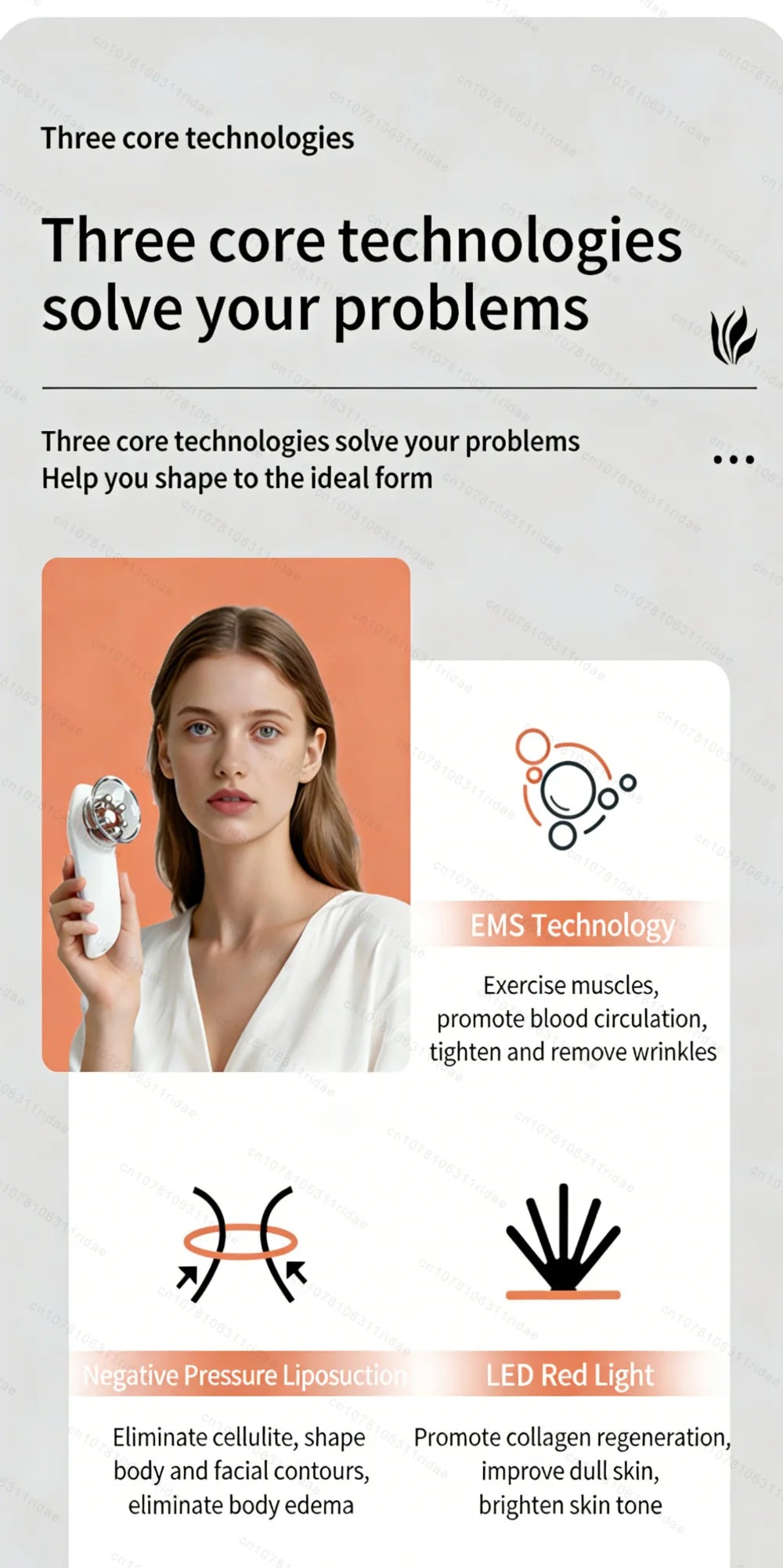 EMS Cupping Massager for Body Sculpting and Cellulite Relief | Tidesmit Relaxation Treatment Tidesmit