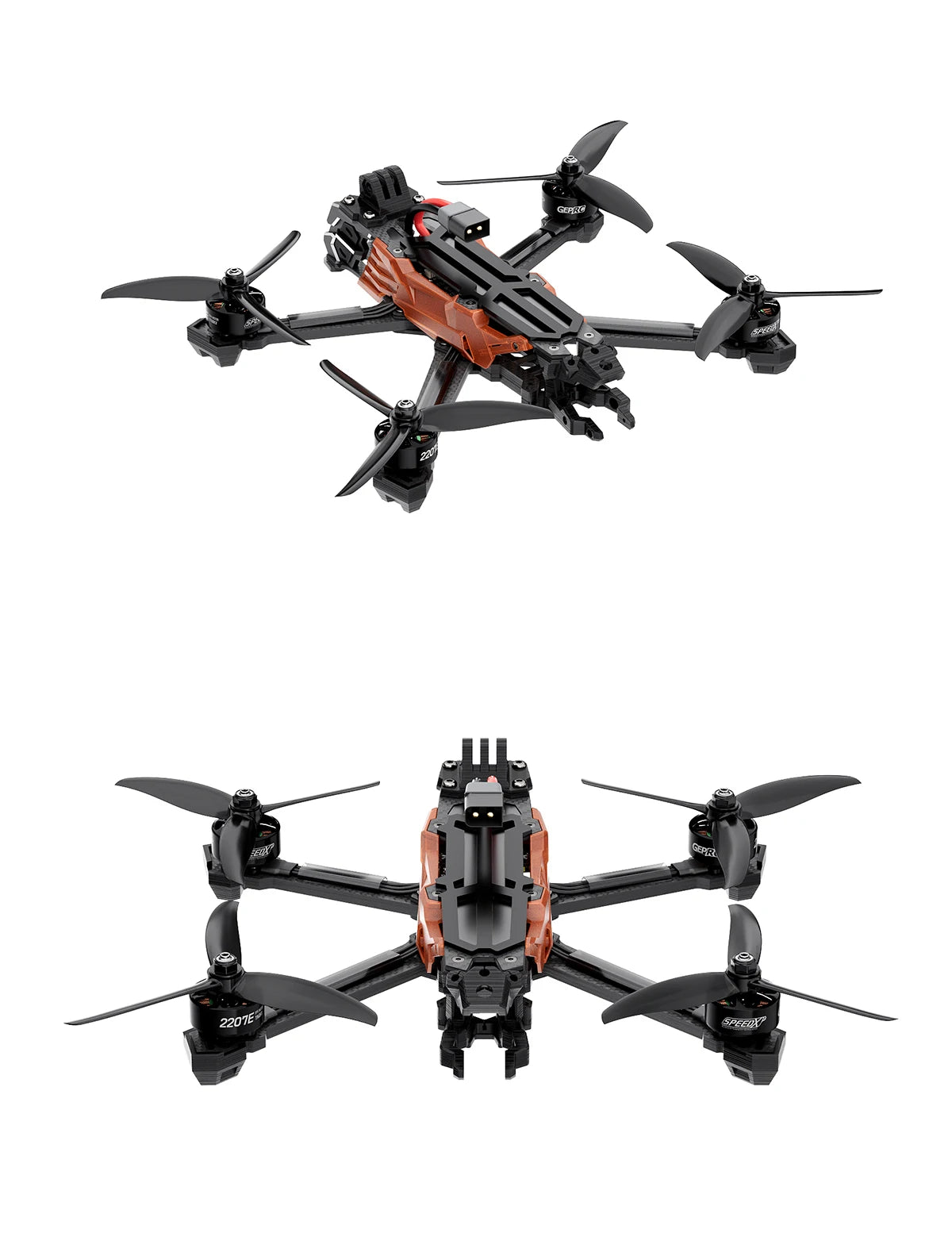 FPV Racing Drone 6 Inch O4 Air Unit Quadcopter Tidesmit X6 Series Tidesmit