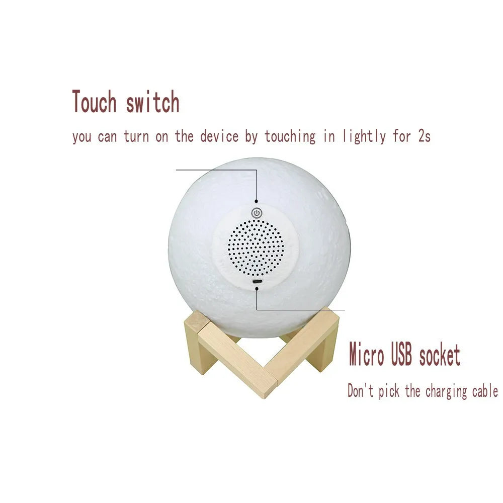 Islamic Arabic Night Light Muslim Bluetooth Speaker Quran Azan Clock Koran Portable Wireless Ramadan Bright Lamp Arab Islam Holy