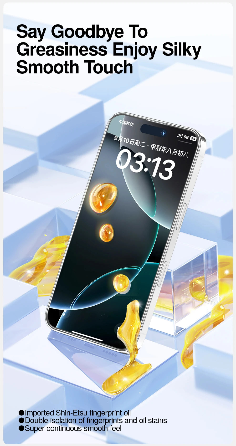 SmartDevil 1/2 PCS Dust-free Box Screen Protector for iPhone 17 Pro Max 17 Pro HD Tempered Glass Film for iPhone 17 Anti-scratch AE Tidesmit