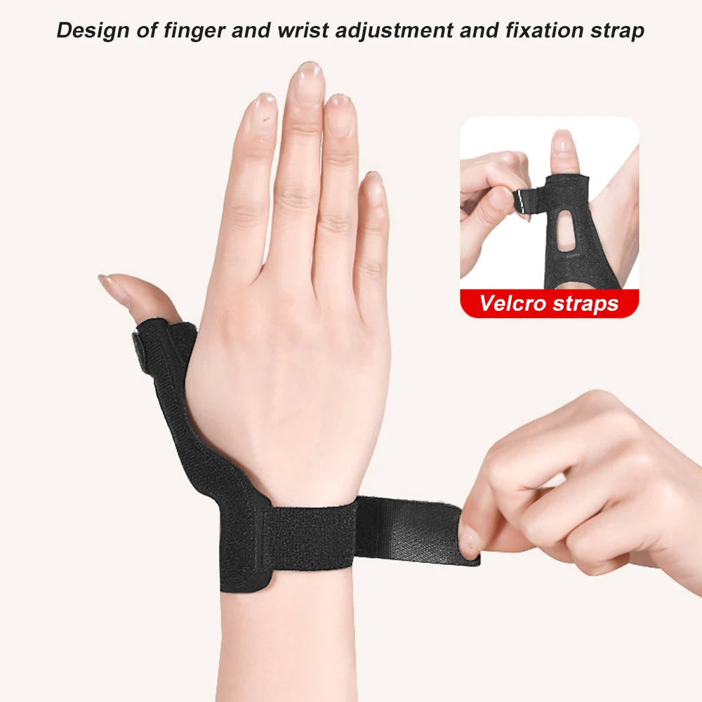 Thumb Support Brace Stabilizer Splint for Tendonitis, De Quervain's, Arthritis, Trigger Finger, Fits Both Hands