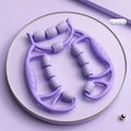 Leg Slimming Massage Roller – 12 Wheel Manual Deep Tissue Tool Massage Roller C076-4 PURPLE Tidesmit