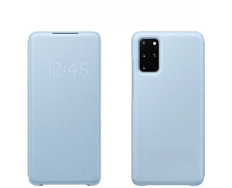 Samsung Galaxy S22 Plus LED View Case - Protective Wallet Cover 1pcs S20 plus Blue China Mainland Tidesmit