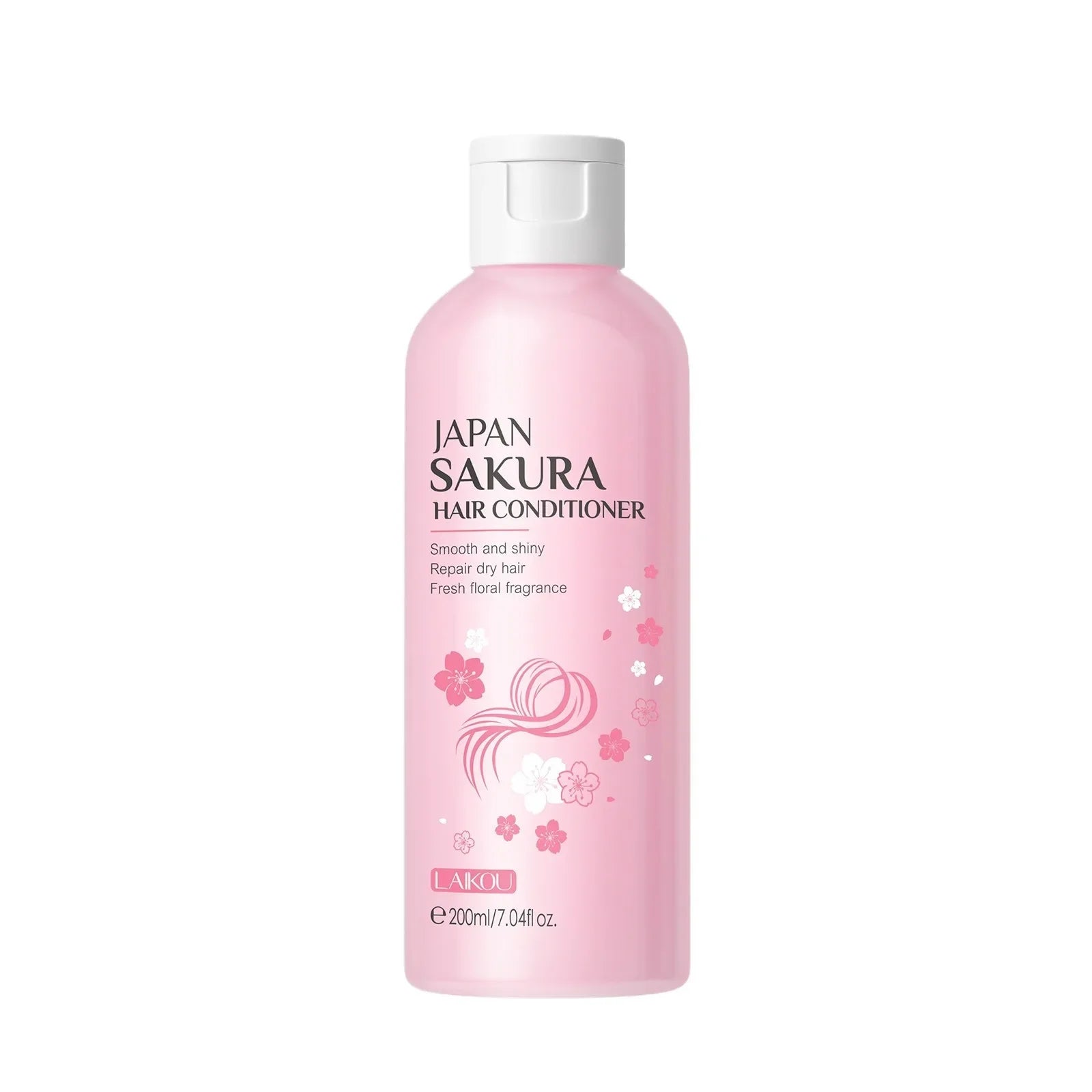 LAIKOU Sakura Shampoo And Hair Conditioner Cherry Blossom Nourishing Repair Dry Hair Smooth Anti Frizz Moisturizing Hair Care