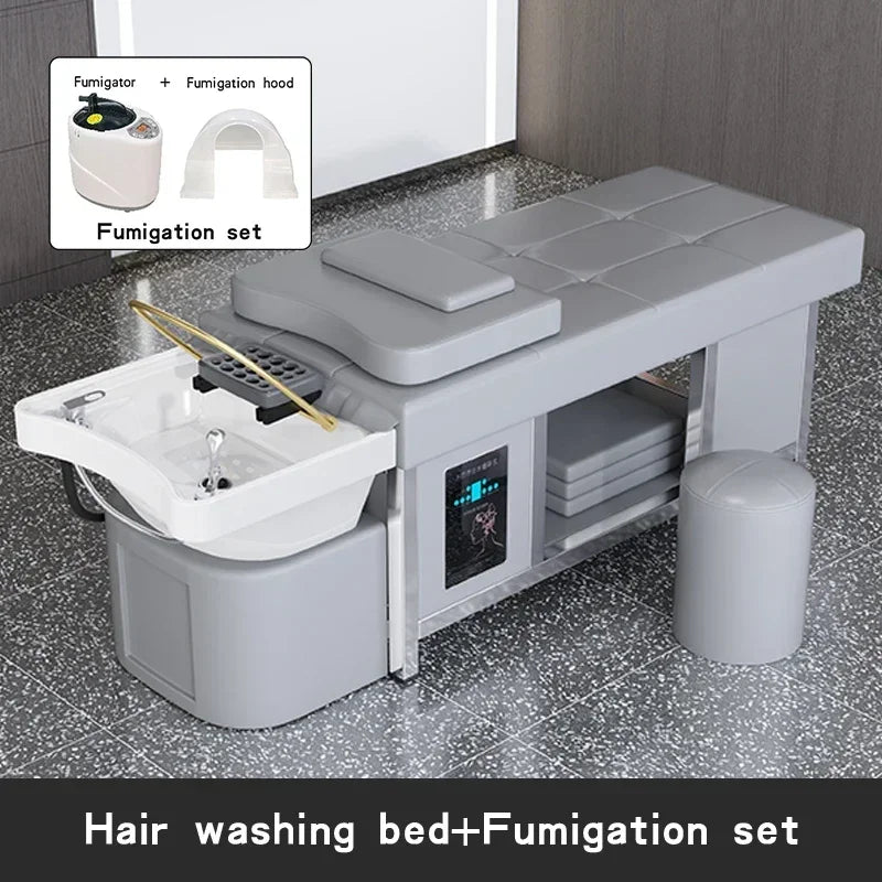 Massage Shampoo Bed for Salon Spa Water Therapy - Ergonomic Design Massage Chairs 3 Tidesmit