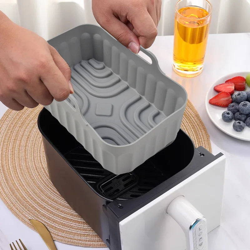Air Fryer Accessories Set for  Ninja Foodi Max Dual Zone Air Fryer AF400EU/AF300EU/AF451EU  With Silicone Air Fryer Mold Baking