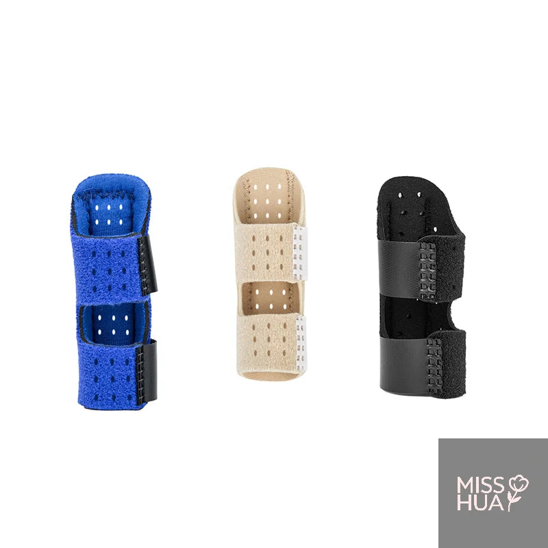 HUA  Adjustable Finger Corrector Splint Steel Plate Pain Relief Finger Brace Support Hand Splint Fix Strap Protector Breathable