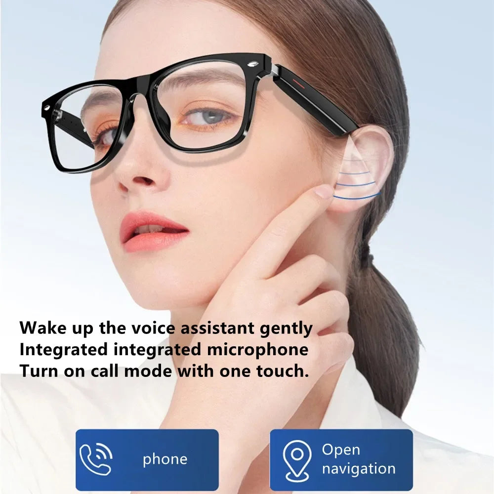 Smart Audio Sunglasses with Voice Translator – Bluetooth 5.0 Wireless Tidesmit