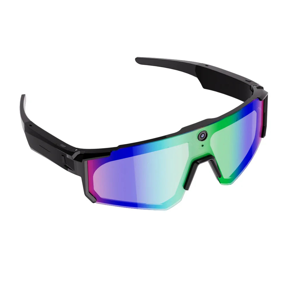 4K Polarized Smart Sunglasses with Bluetooth Audio & Camera - Tidesmit Gradient color Tidesmit