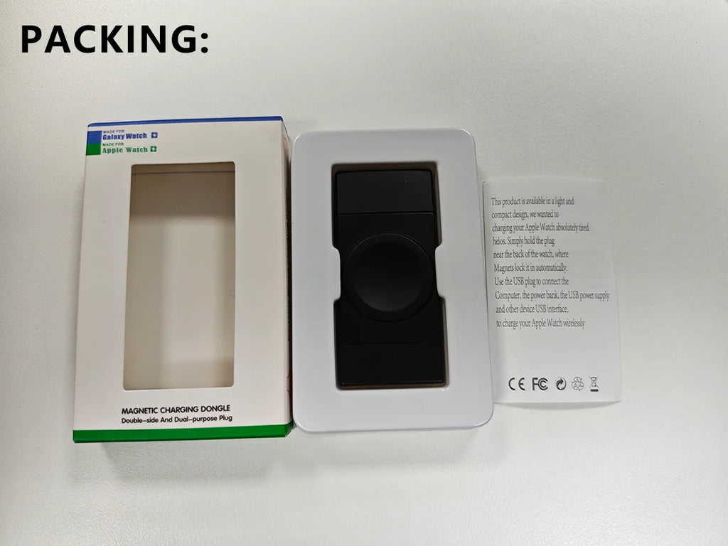 Wireless Charger for Apple and Samsung | Qi Certified Fast Station Tidesmit