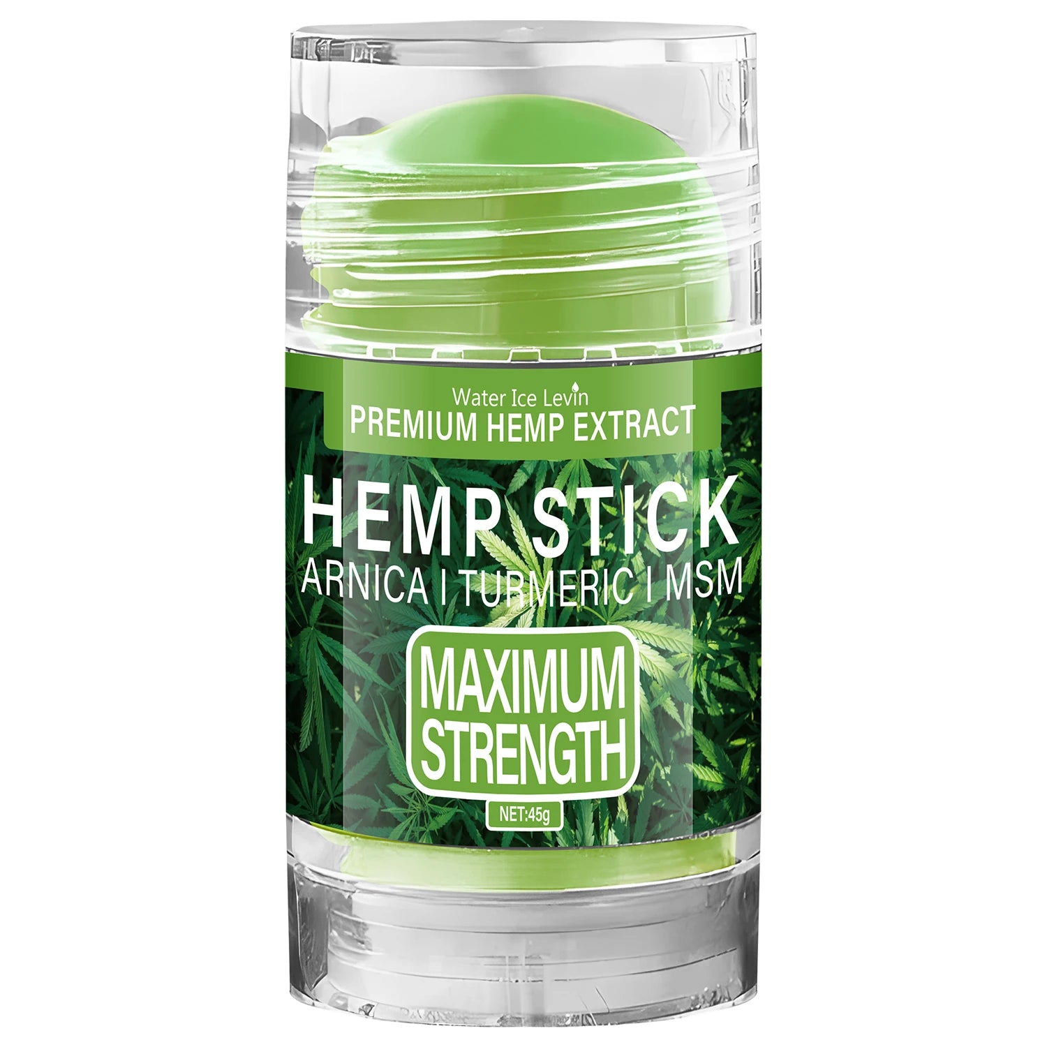 Premium Hemp Stick with Arnica & Turmeric - Maximum Strength Moisturizing Stick for Skin & Joint Care