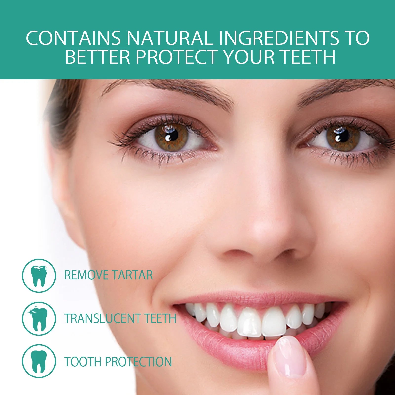 Tidesmit teeth cleansing mousse for plaque removal and dental whitening foam for oral hygiene and fresh breath