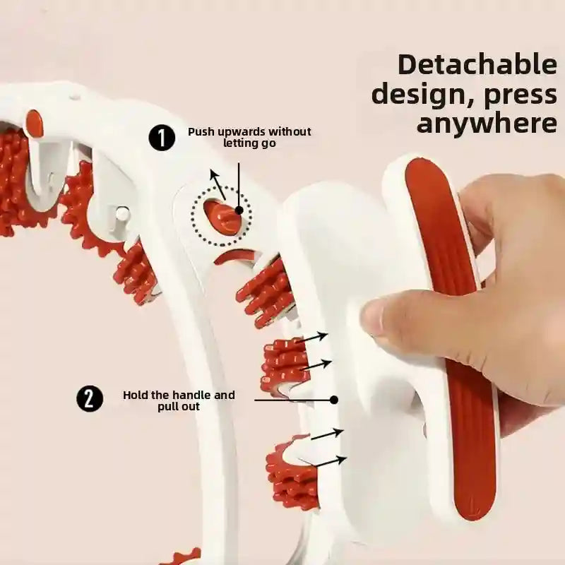 Massage Roller for Muscle Relief with Detachable Handle - Tidesmit Massage Roller Tidesmit