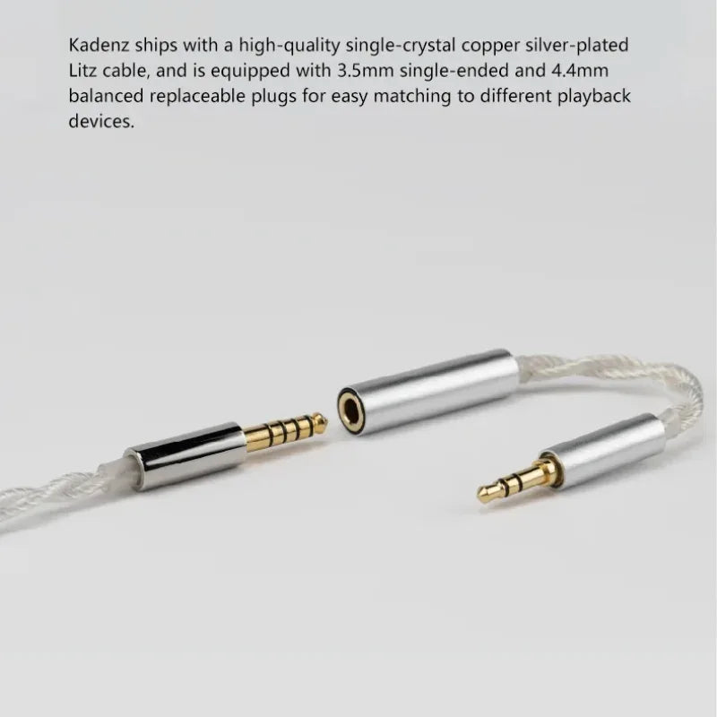 Moondrop Kadenz Dynamic Driver IEMs - 4.4mm Wired Audio by Tidesmit Tidesmit