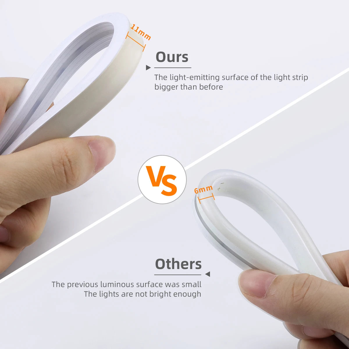 WiFi Smart LED Neon Strip Light - Flexible App-Controlled USB Tape Tidesmit
