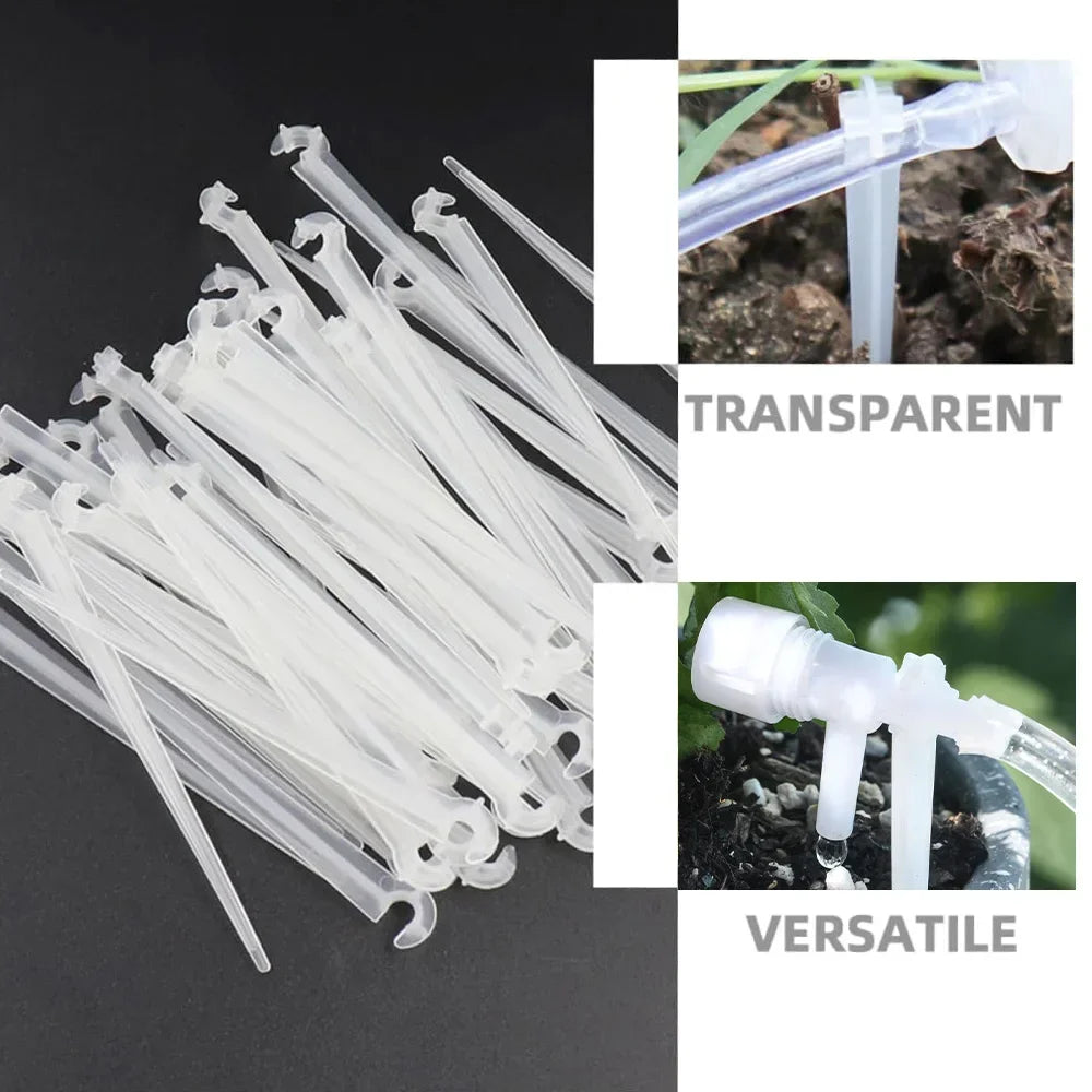 Garden Drip Irrigation Kit with Regulating Valve Potted Plant Watering Device 4/7mm Hose Watering Saving Micro Dripper Greenhous