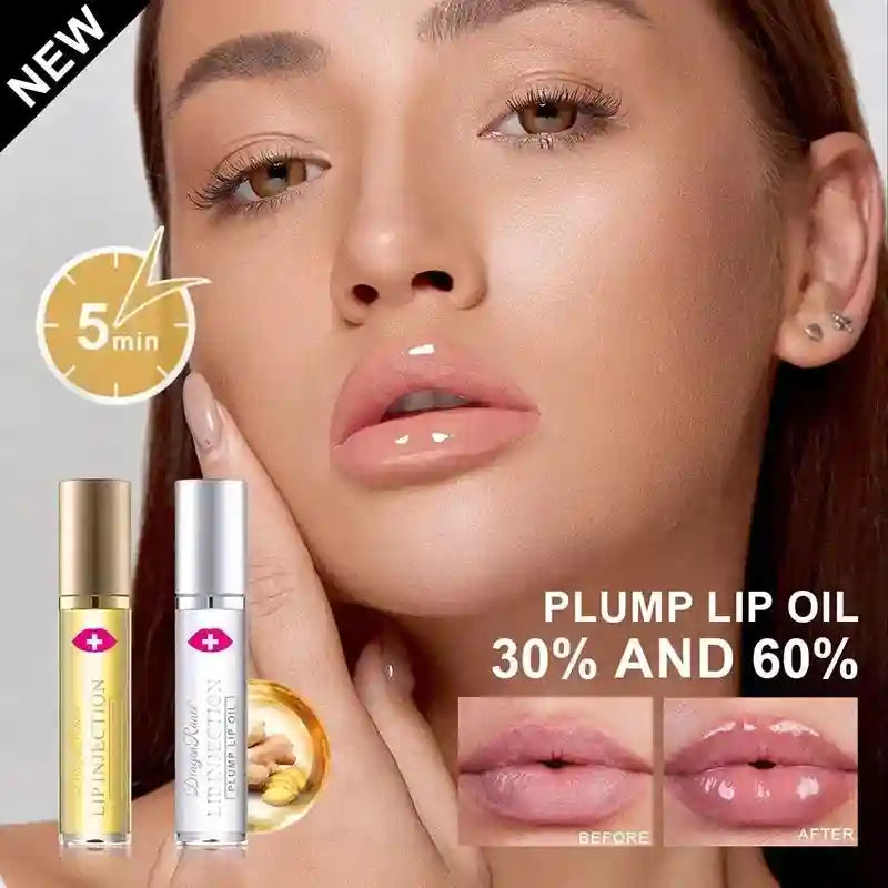 Lip Plumper Oil Hydrating Serum - Nourishing Care for Fuller Lips Lip Care Tidesmit