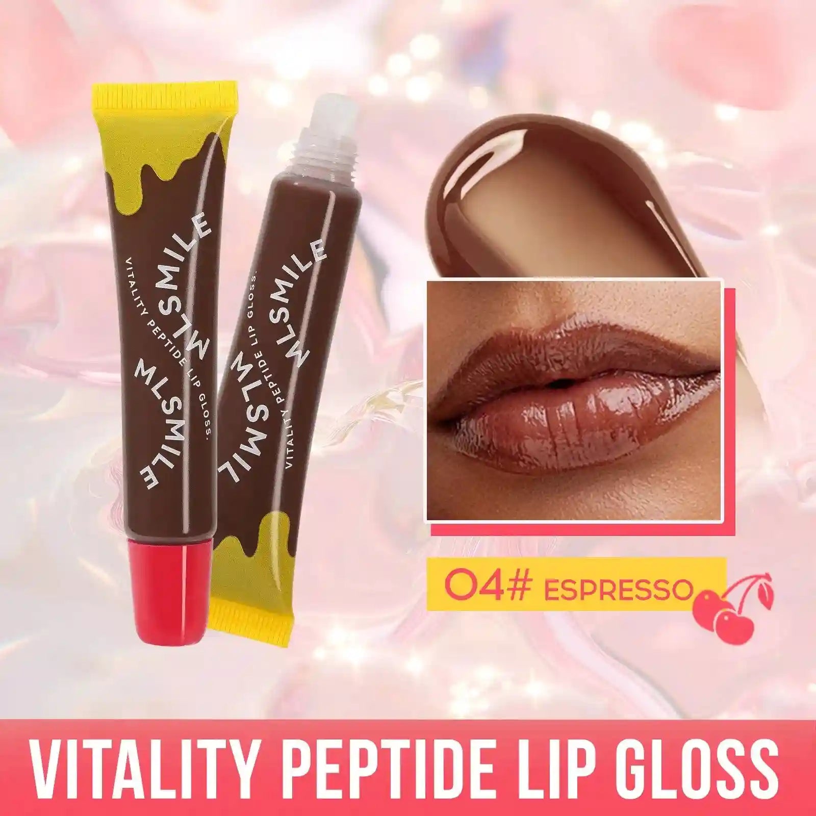 Plumping Lip Gloss Tint - Moisturizing Lip Care by Tidesmit Lip Care 04 Tidesmit