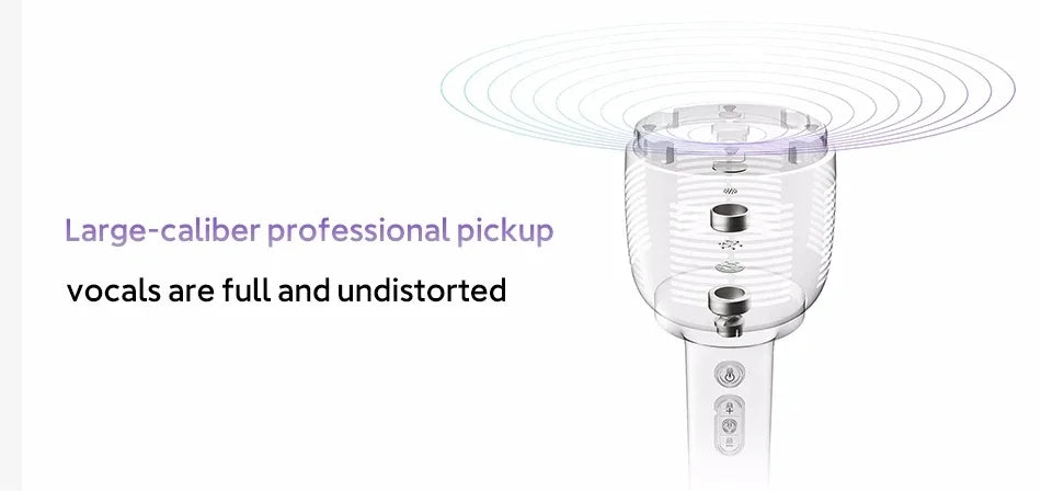 Mijia K-Song Microphone wireless bluetooth 5.1 DSP Noise Cancellation Stereo Sound Effect Double Duet with 9 Kinds Sound CN