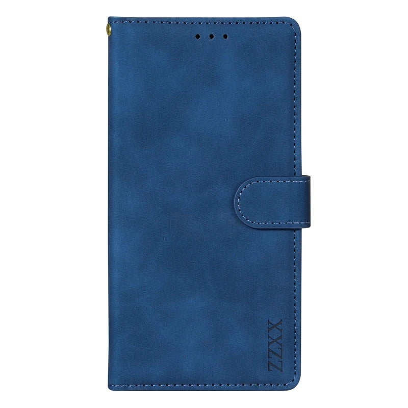 Redmi Note Wallet Case - Shock-Absorbing Leather Flip Cover Tidesmit