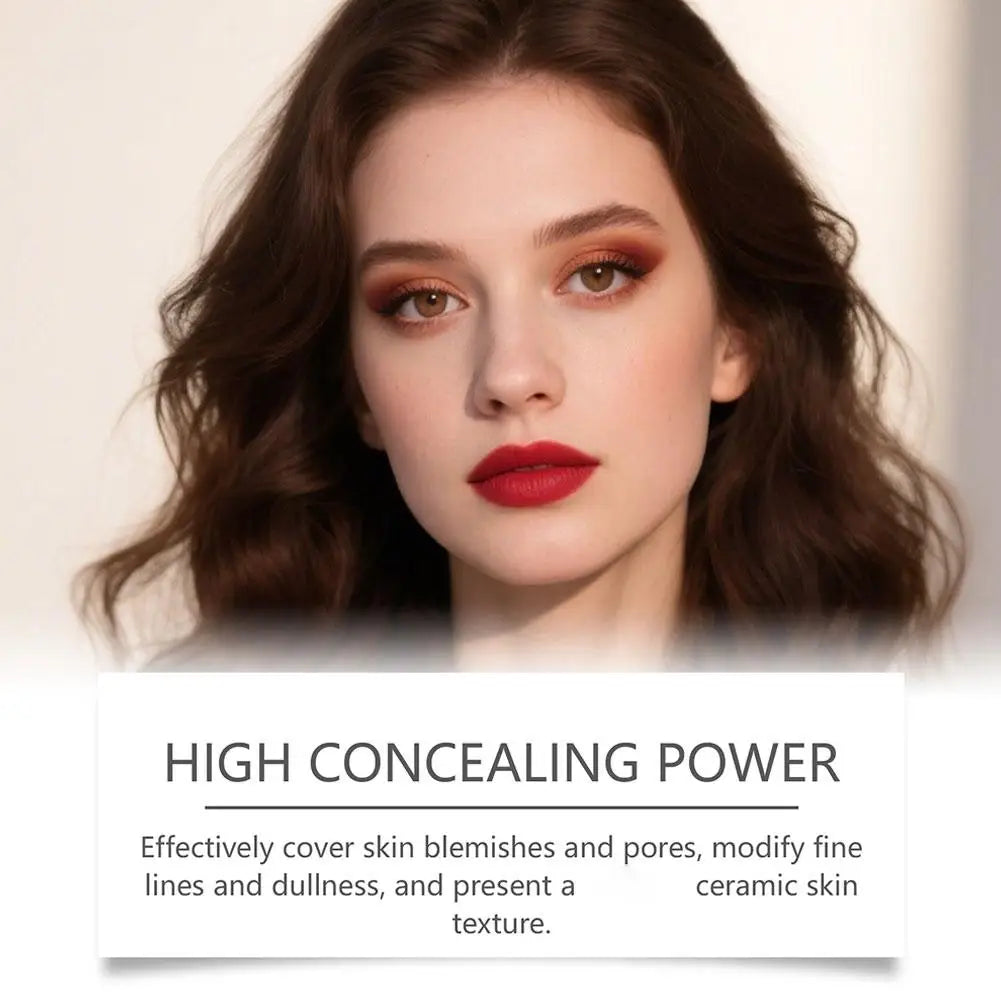 Tidesmit 2-in-1 color-changing foundation stick and brightening concealer for all skin types face makeup texture view