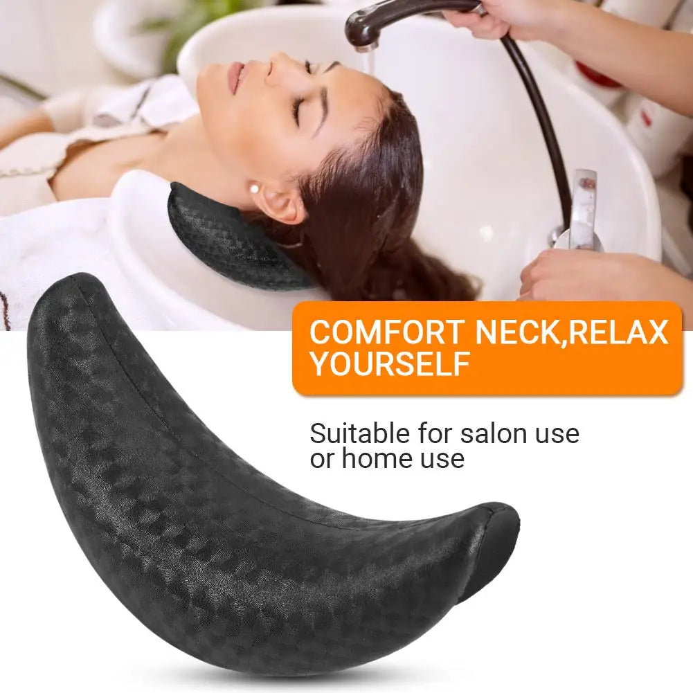 Silicone Salon Shampoo Neck Cushion - Soft Ergonomic Gel Headrest Massage Chairs Tidesmit