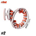 Anti Cellulite Massager Roller | Deep Tissue Fascia Tool with Heat Therapy Body Shaping Massage Equipment 2-Red China