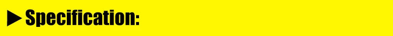 Yellow specification graphic for self-watering orchid pot set