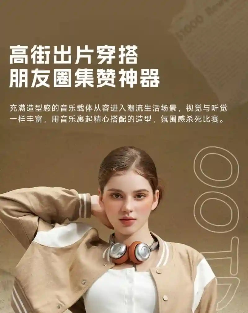 Wireless Bluetooth Gaming Headphones with Active Noise Cancellation Tidesmit