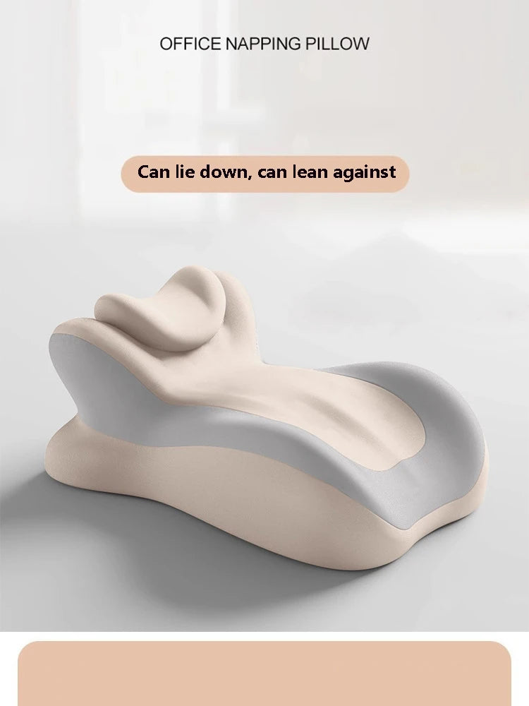 Memory Foam Ergonomic Pillow for Neck Support and Muscle Relief Massage Cushion Tidesmit