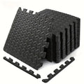 16Pcs Non-slip Waterproof Fitness Mat Shock-absorbing Floor Protection Splicing Exercise Mat Power Yoga Training Floor Tiles